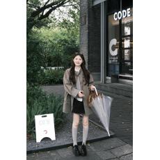 批发简约正反两面穿风衣<b class='q'>外套</b>女装<b class='q'>夏季</b>2025新款宽松显瘦中长款韩系上衣