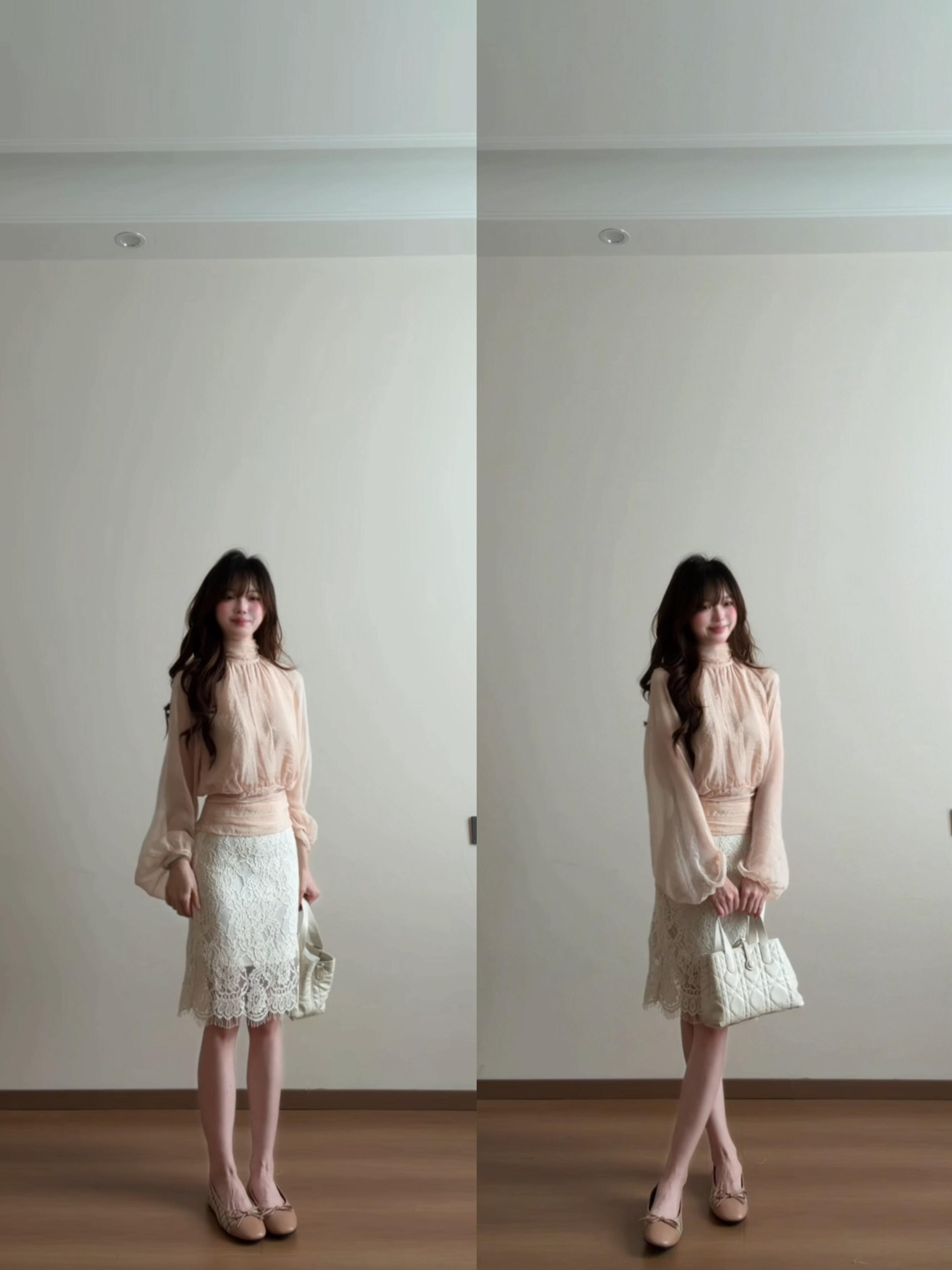 한 부서 착용 가져 가라. 세트 여성 여름 로얄 자매 아름다운 허리 수축 쉬폰 톱 레이스 타이트 스커트 반신 치마 투피스 세트