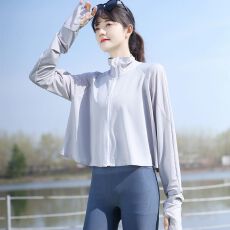 批发2026<b class='q'>防晒衣</b>女款冰丝防紫外线upf50+夏骑<b class='q'>电动车</b>开车高领立领遮阳服