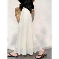 批发韩版白色网纱半身长<b class='q'>裙</b><b class='q'>高腰</b>显瘦大摆蛋糕<b class='q'>裙</b>温柔仙女<b class='q'>裙</b>2026春季新款