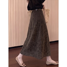 批发2026秋季新款女装巨好看半身裙裙子法式轻奢高级感气质风高腰显瘦