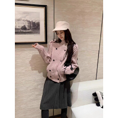 批发羊毛针织<b class='q'>开衫</b>女秋冬穿<b class='q'>搭</b>2026新款<b class='q'>长袖</b>上衣宽松高领毛衣外套