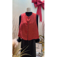 2026春季上新新中式刺绣提花气质百搭马甲