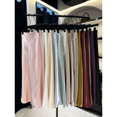 批发醋酸半身裙缎面国风高级轻奢气质裙子鱼尾长捃垂感