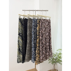 批发实拍 【雁归】高克重垂感半身裙女春夏复古斜裁气质A字半裙