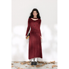 批发实拍法式<b class='q'>名媛</b>针织衫半身裙<b class='q'>套装</b>女秋冬新款设计感气质两件套