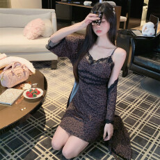 批发吊带睡裙女<b class='q'>夏</b>性感莫代尔冰丝2026年私房情调纯欲风露背小心机睡衣