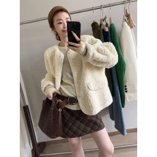 批发羊羔毛颗粒绒皮毛一体外套女<b class='q'>欧洲站</b>2025冬装新款欧货女装羊羔服潮
