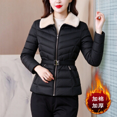 批发小个子妈妈冬装时尚轻薄<b class='q'>棉服</b>服短款<b class='q'>中老年</b>女洋气
