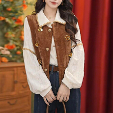 批发法式灯笼袖雪纺衬衫女高级感2025秋装新款洋气独特超好看漂亮上衣