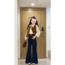 批发复古风千金套装女气质<b class='q'>百搭</b>马甲超火穿搭一整套新款显瘦衬衫潮