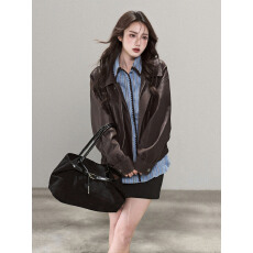 批发源头工厂来版定制—韩系设计感条纹衬衫时尚气质轻奢减龄洋气衬衣