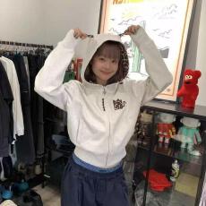 批发云朵绒复合薄款320g，厚款400g原版刺绣美式<b class='q'>潮牌</b>小猫元素<b class='q'>卫衣</b>