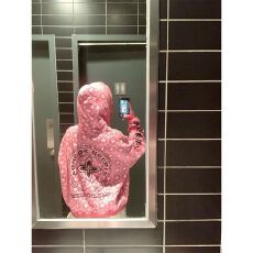 批发外贸订单新款云朵绒复合薄款320g，厚款400g拉链满印十字架<b class='q'>卫衣</b>