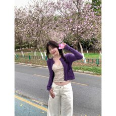 批发韩系独特漂亮甜辣妹碎花吊带背心夏季新款<b class='q'>修身</b>显瘦短款内搭上衣