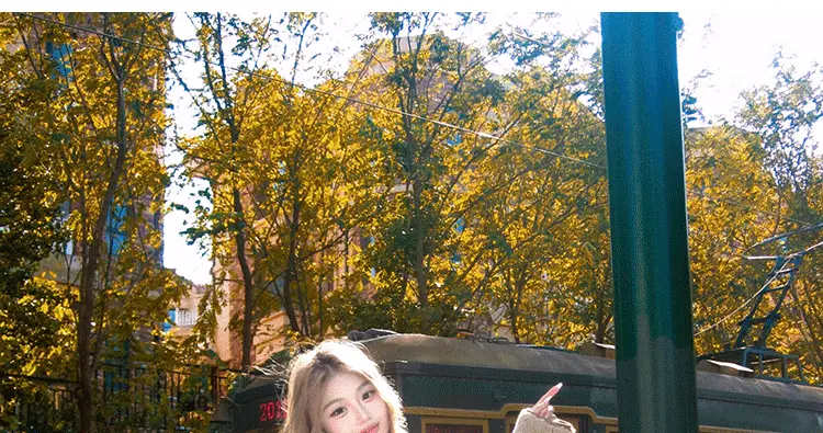 양털 스웨이드 자수 양면 코트 상세 이미지 20