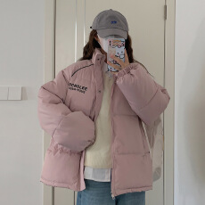 韩系羽绒棉服女冬季2026新款宽松学生棉袄面包服情侣同款棉衣外套