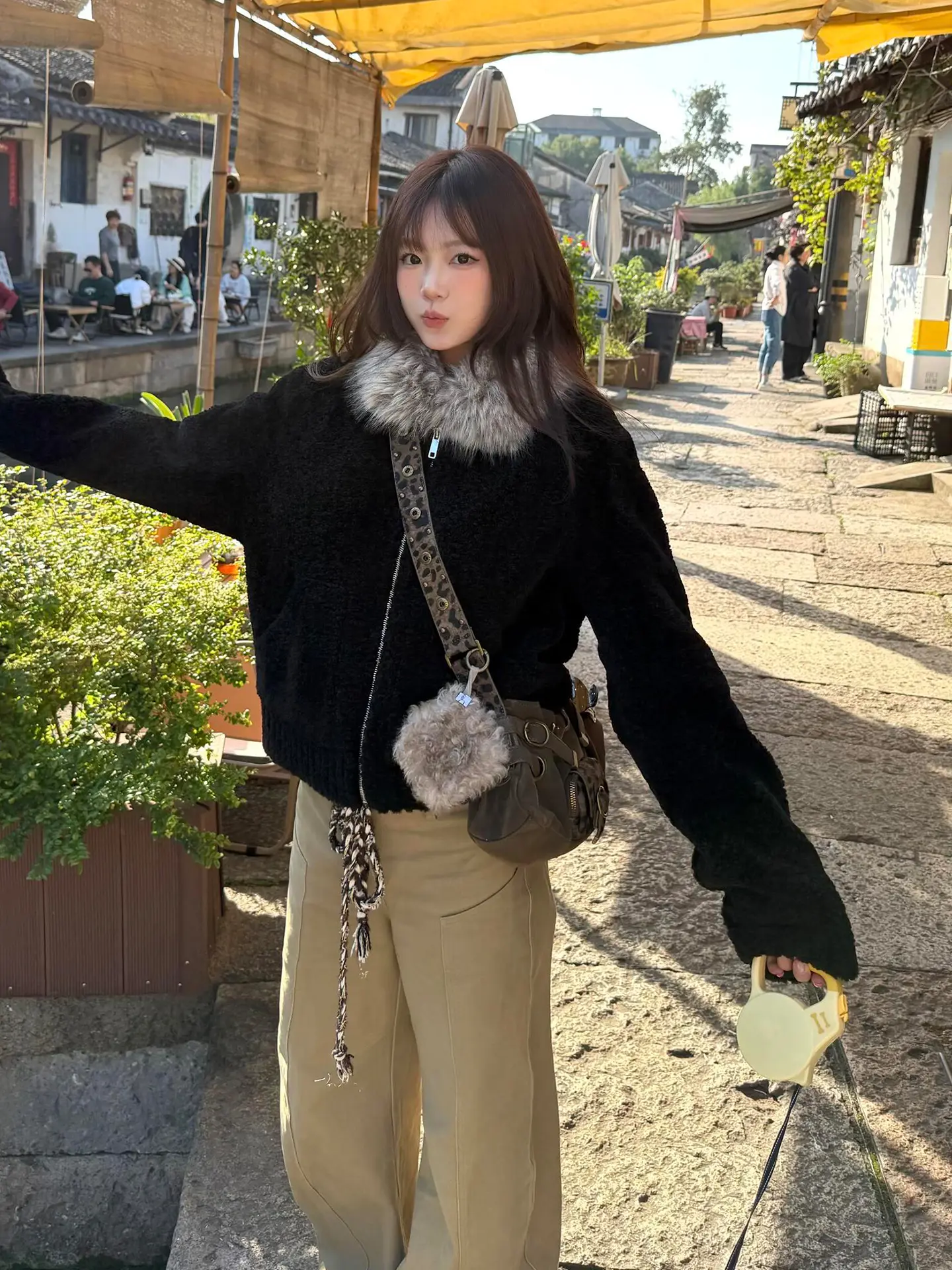 양털 가죽 자켓 상세 이미지 6