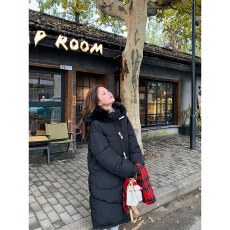 批发<b class='q'>雅</b><b class='q'>鹿</b>同款羽绒棉服女2026新款中长款时尚韩版加厚冬季爆款