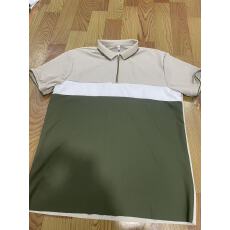 批发夏季新款轻奢冰丝质感男士POLO衫通勤百搭简约设计潮流男上衣短袖