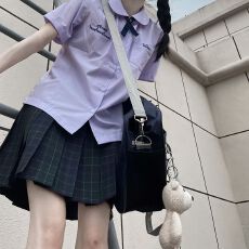 批发素林国际学院 <b class='q'>泰国</b>泰式校服制服套装 女jk衬衫衬衣校供<b class='q'>泰国</b>制服