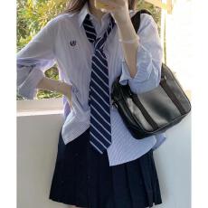 批发小岚中蓝色套装jK制服蓝色领带套装学生<b class='q'>校服</b>班服jk套装班服