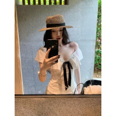 批发sheepland花园雏碟 <b class='q'>V领</b>系带蝴蝶结荷叶边短袖<b class='q'>T</b><b class='q'>恤</b>女夏收腰显瘦上衣