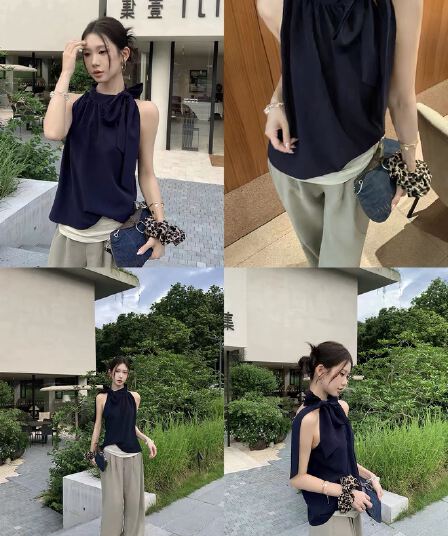 레드 맨 파빌리온 캐미솔 여름 외출용 핫걸 착용 가져 가라. 품격 자이언트 잘 생긴 ~ 중 아니요 명중 섹션 민소매 행침 목 맨위