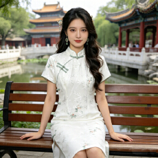 批发国风品质小个子旗袍新款夏季新中式连衣裙年轻款少女改良绝美日常