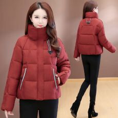 批发时尚羽绒棉服2025新款冬季洋气加厚保暖<b class='q'>棉衣</b>小个子短款外套