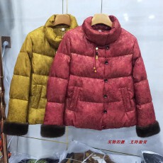 批发新中式棉服高端女2025冬季新款棉服外套女