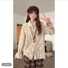 批发VGVL上衣秋季新款小众加厚时尚衬衫女