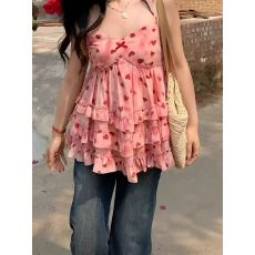 批发<b class='q'>大码</b>女装吊带<b class='q'>背心</b><b class='q'>夏</b>季胖mm巨显瘦上衣