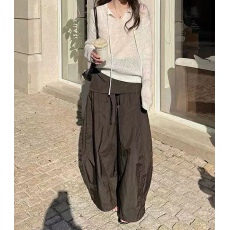 批发围帘假两件弯刀阔腿休闲裤裙<b class='q'>女</b>2026春夏轻户外宽松百搭出片长裤潮