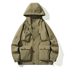 批发跨境直播外套男女同款2025新款美式潮牌春秋棒球服工装冲锋衣夹克