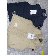 批发冬季新款工装立领羽绒棉衣马甲潮牌休闲无袖外套保暖加厚坎肩