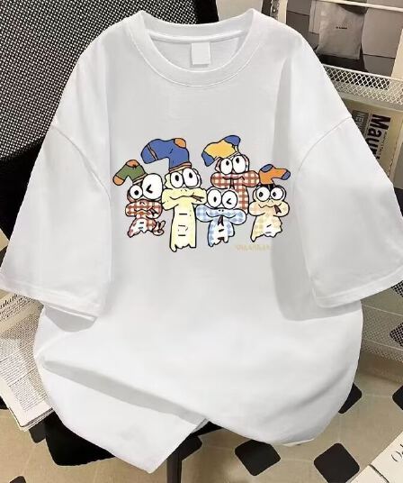아메리칸 레트로 순면 반팔 t 남녀 새로운 여름 캐주얼 루즈핏 oversize 디자인 센스 반소매 맨위