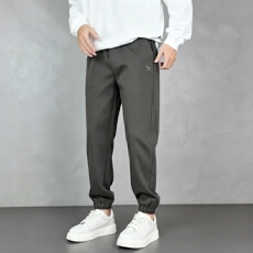 批发秋冬新款男士<b class='q'>潮</b>流洗水棉布休闲裤子运动<b class='q'>潮</b>流扎脚休闲裤