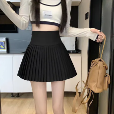 批发好质量+安全裤+拉链小百褶裙JK制服裙子半身裙春夏季短裤裙秋冬