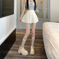 批发好质量+安全裤+拉链小百褶裙JK制服裙子半身裙春夏季短裤裙秋<b class='q'>冬</b>