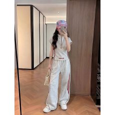 批发女童<b class='q'>夏</b>装套装2026新款儿童衣服巨好看韩系穿搭女大童独特漂亮短袖
