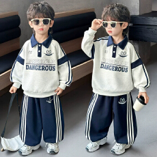 批发2026男童<b class='q'>秋</b>季卫衣套<b class='q'>装</b>新款帅气<b class='q'>韩版</b>儿童秋<b class='q'>装</b>休闲春秋两件套