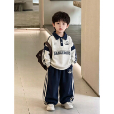 批发男童套装秋季2026新款帅气<b class='q'>儿童</b>秋装休闲卫衣春秋两件套衣服