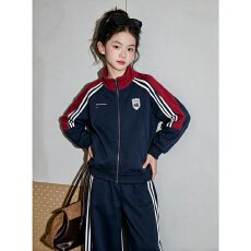 批发<b class='q'>女</b><b class='q'>童</b><b class='q'>套</b>装<b class='q'>新款</b>2026运动套装洋气休闲儿童外套春秋中<b class='q'>大</b>童两件套