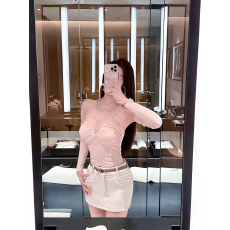 批发纯欲风挂脖网纱拼接抹胸<b class='q'>背心</b>女冬季新款烫钻设计修身显瘦打底上衣