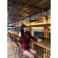 批发新年战袍御姐轻熟绝美<b class='q'>包臀</b>短裙特别漂亮掐腰红色<b class='q'>连衣裙</b>2026年春季