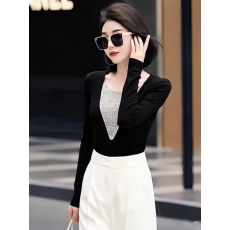 批发复古油画感小碎花v领短袖<b class='q'>上衣</b>夏季新款纯欲绝美<b class='q'>网纱</b>木耳边辣妹T恤