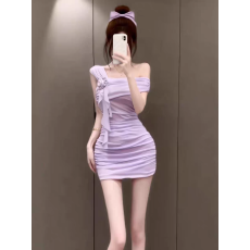 批发法式重工立体花朵网纱吊带<b class='q'>连衣裙</b>女2026夏季新款包臀短裙轻奢女装