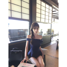 批发纯欲甜美手缝立体蝴蝶结一字肩上衣夏季新款显瘦荷叶边百搭T恤女