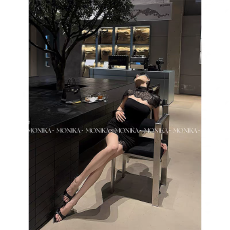 批发纯欲风辣妹性感蕾丝抹胸包臀连衣<b class='q'>裙</b>女装收腰<b class='q'>小礼服</b>显瘦黑色短<b class='q'>裙</b>